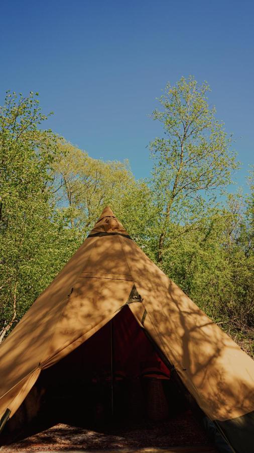 Naturlig Pa Korsgarden Glamping Nysted Exteriér fotografie