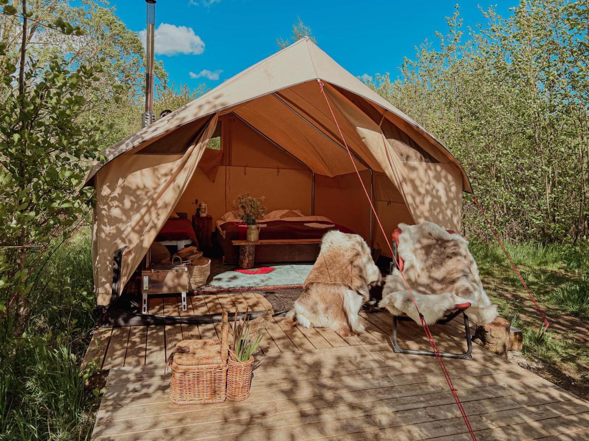 Naturlig Pa Korsgarden Glamping Nysted Exteriér fotografie