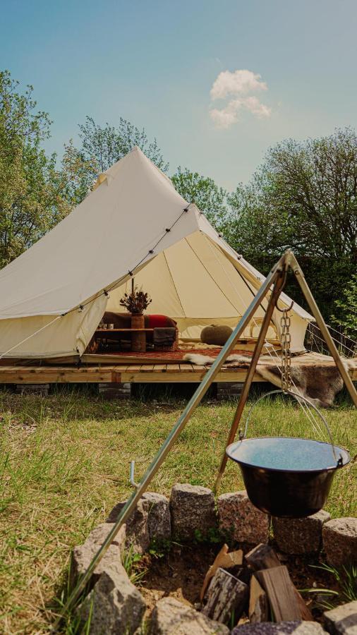 Naturlig Pa Korsgarden Glamping Nysted Exteriér fotografie