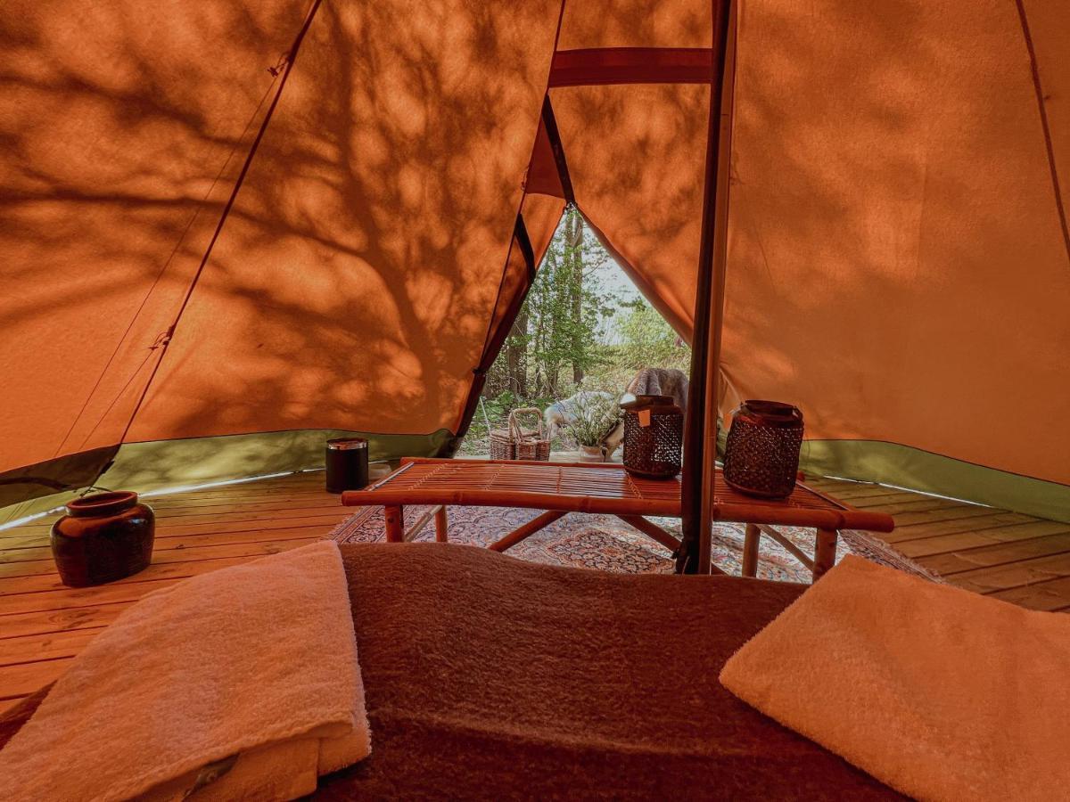 Naturlig Pa Korsgarden Glamping Nysted Exteriér fotografie