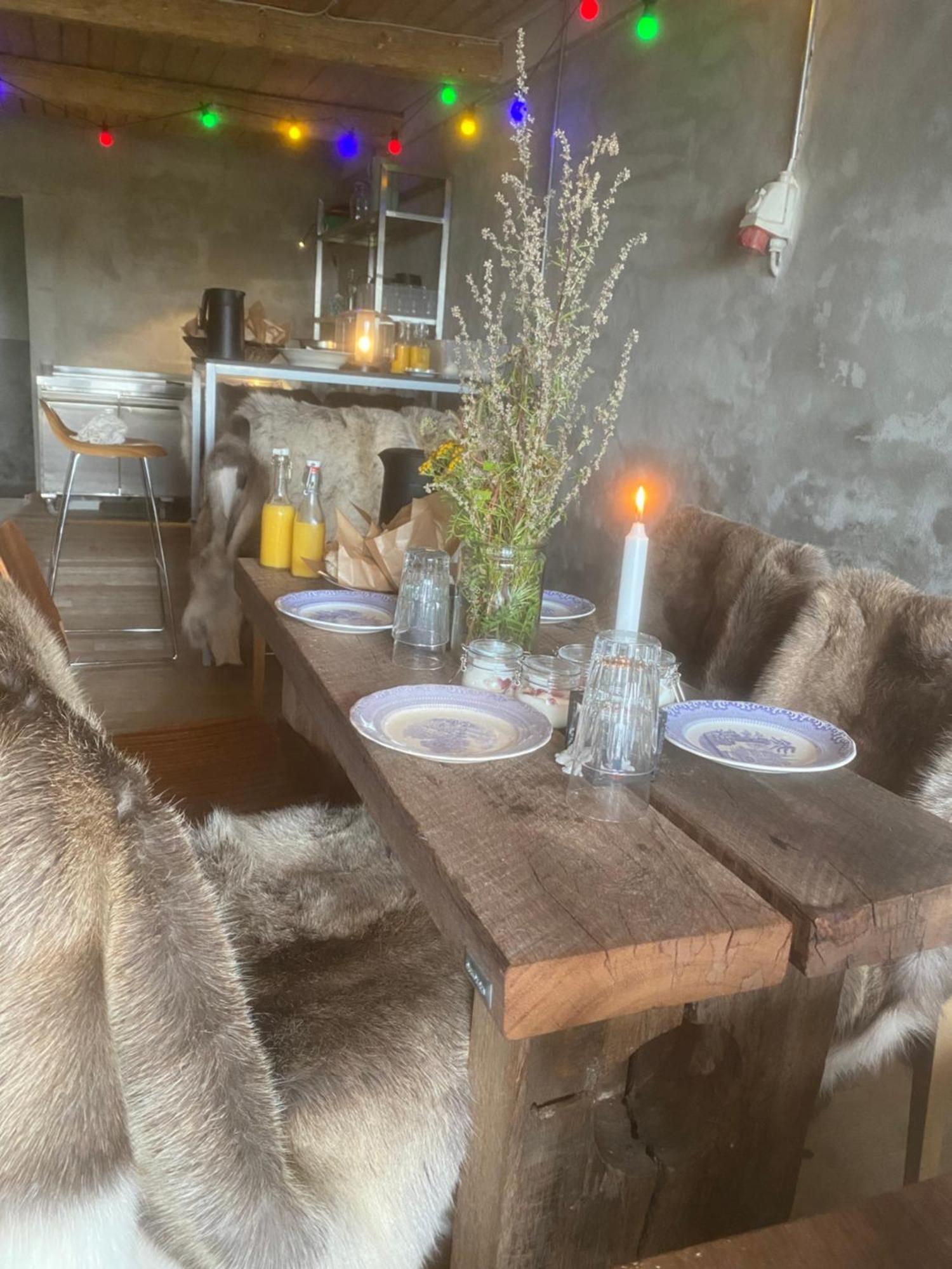 Naturlig Pa Korsgarden Glamping Nysted Exteriér fotografie