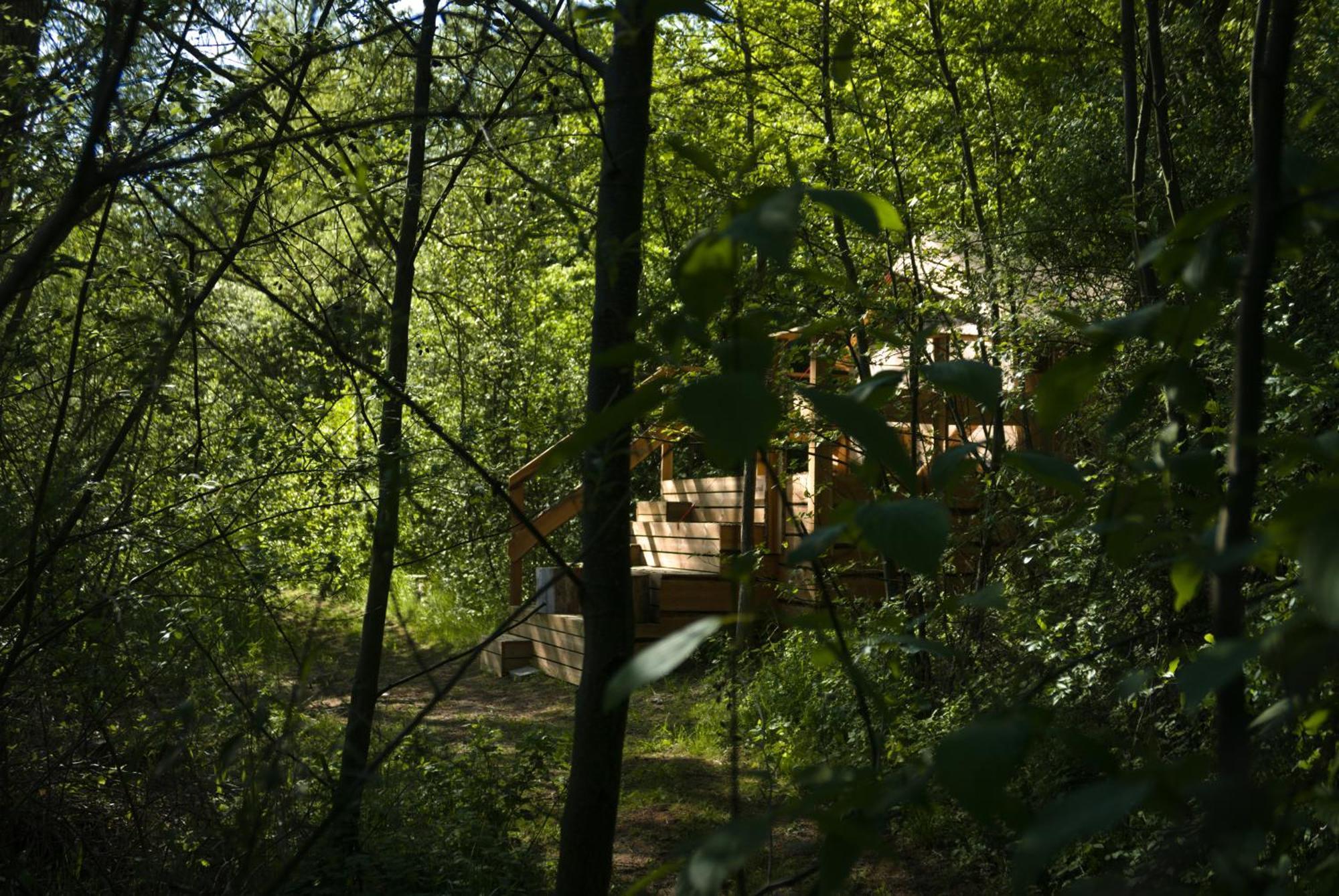 Naturlig Pa Korsgarden Glamping Nysted Exteriér fotografie